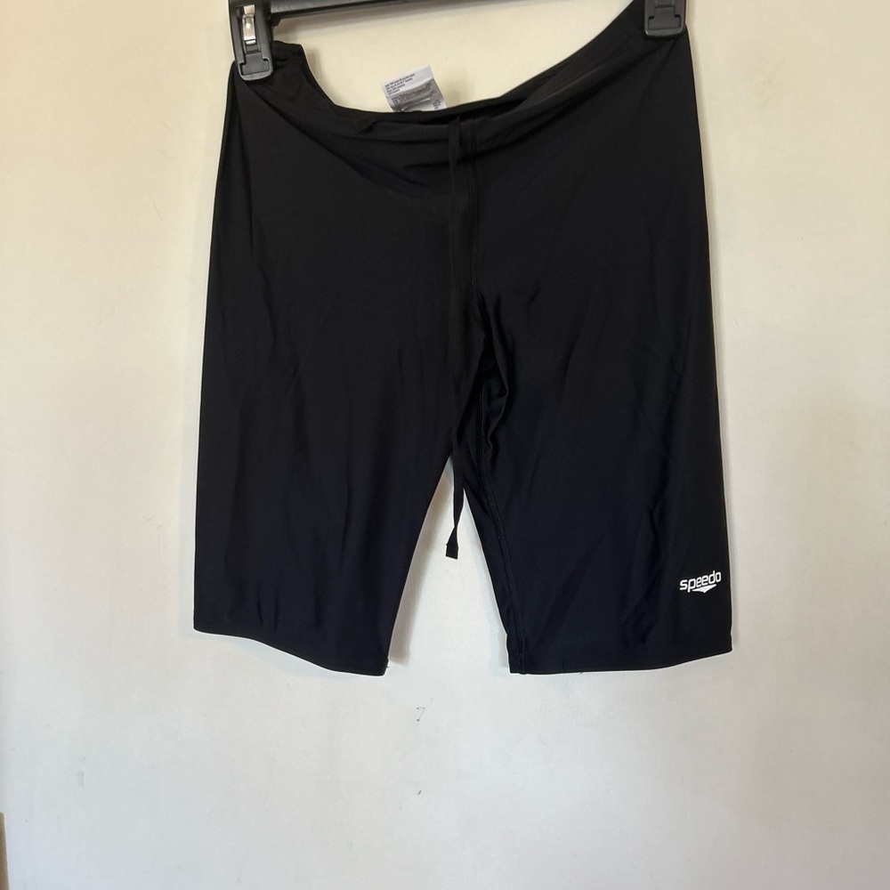 Men's Speedo Black Swim Shorts Size 32